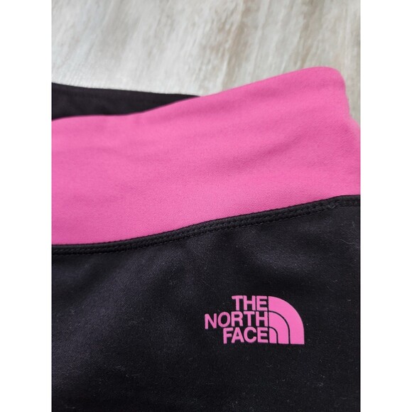 North Face Flash Dry Compression Capri Leggings Black Pink Cancer Awareness XL - Picture 3 of 12